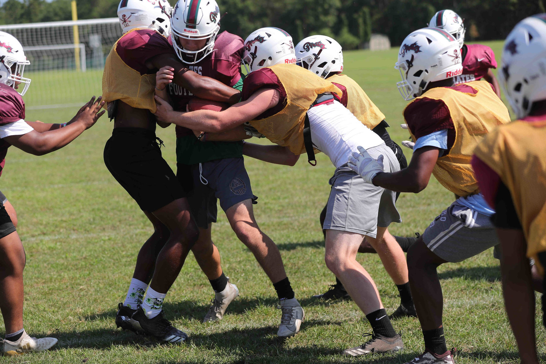 Cedar Creek Football Practice